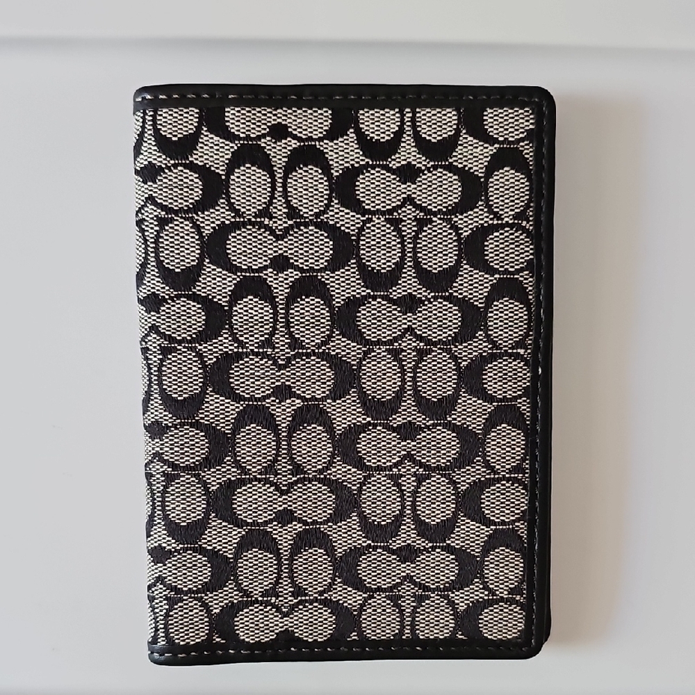 Coach Passport Holder